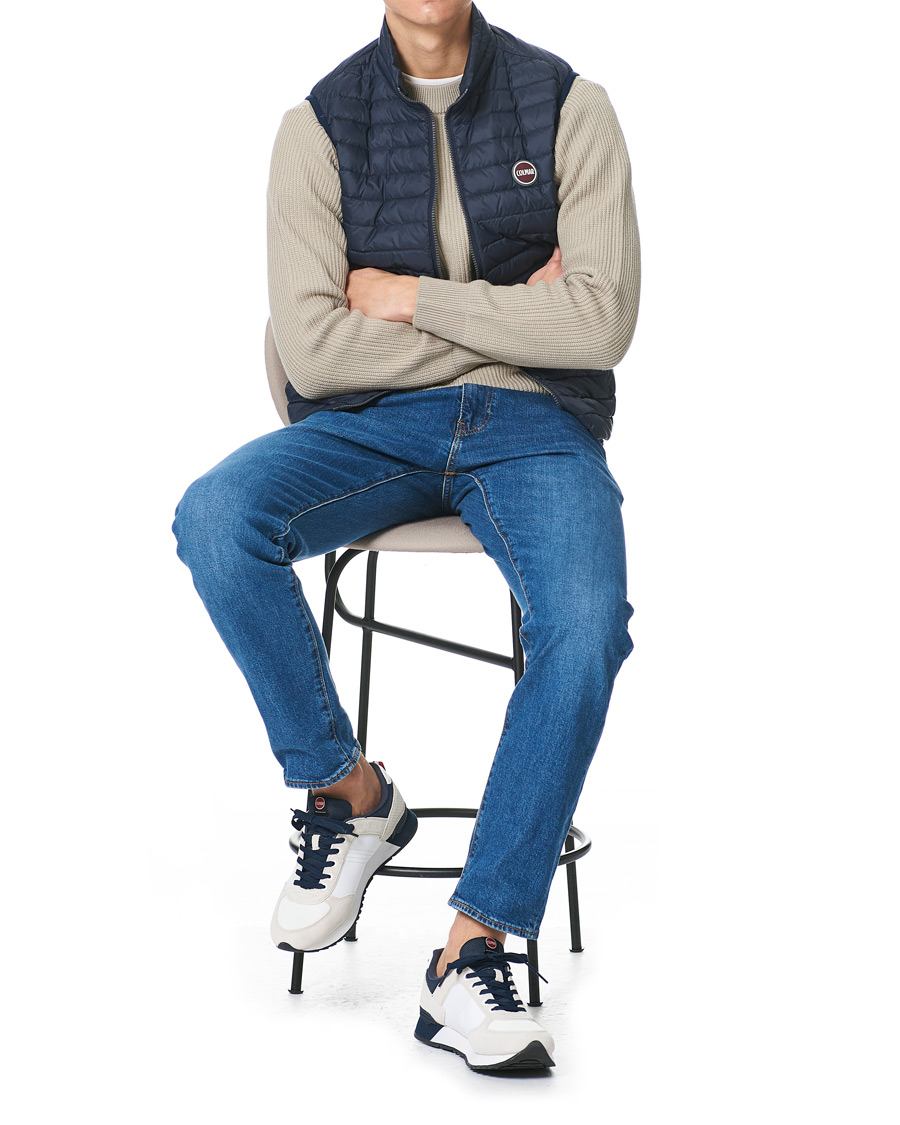 Heren | Colmar Travis Authentic Sneakers White | Colmar | Travis Authentic Sneakers White