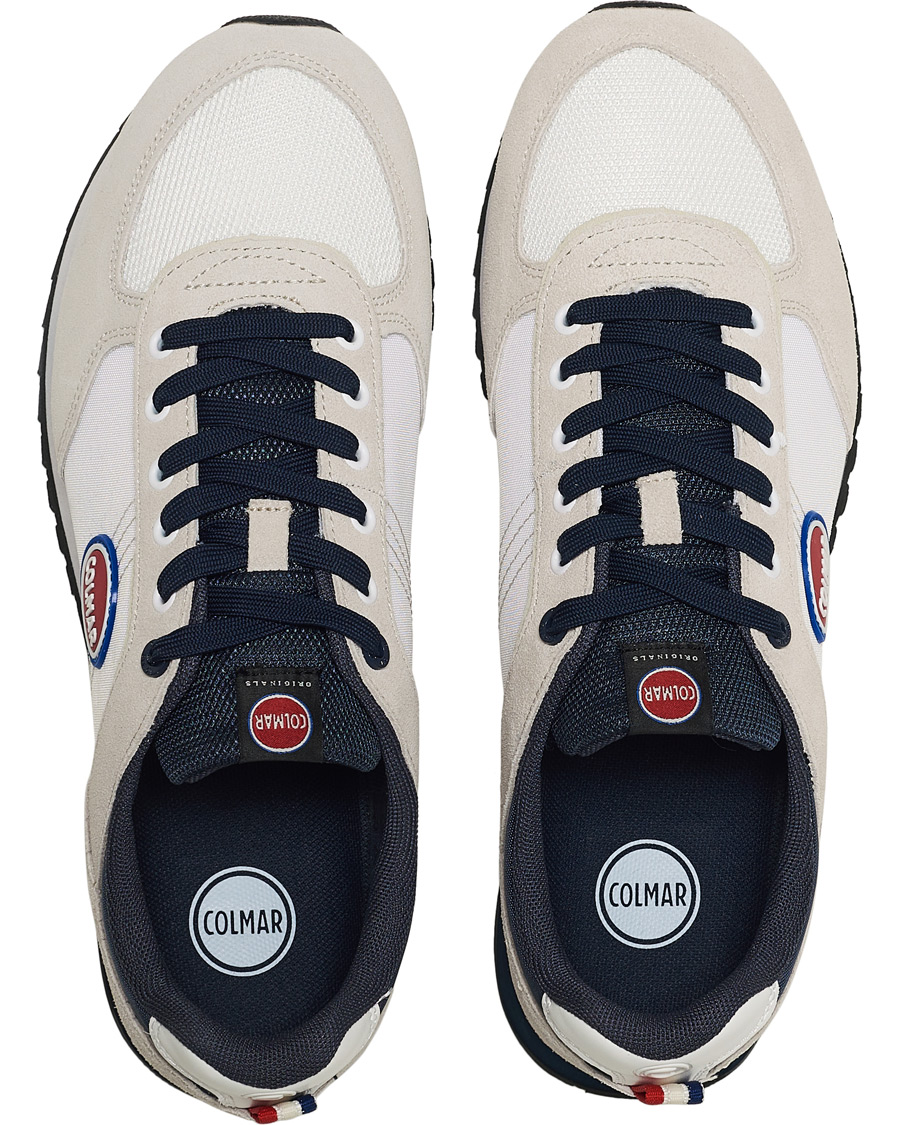 Heren | Colmar Travis Authentic Sneakers White | Colmar | Travis Authentic Sneakers White