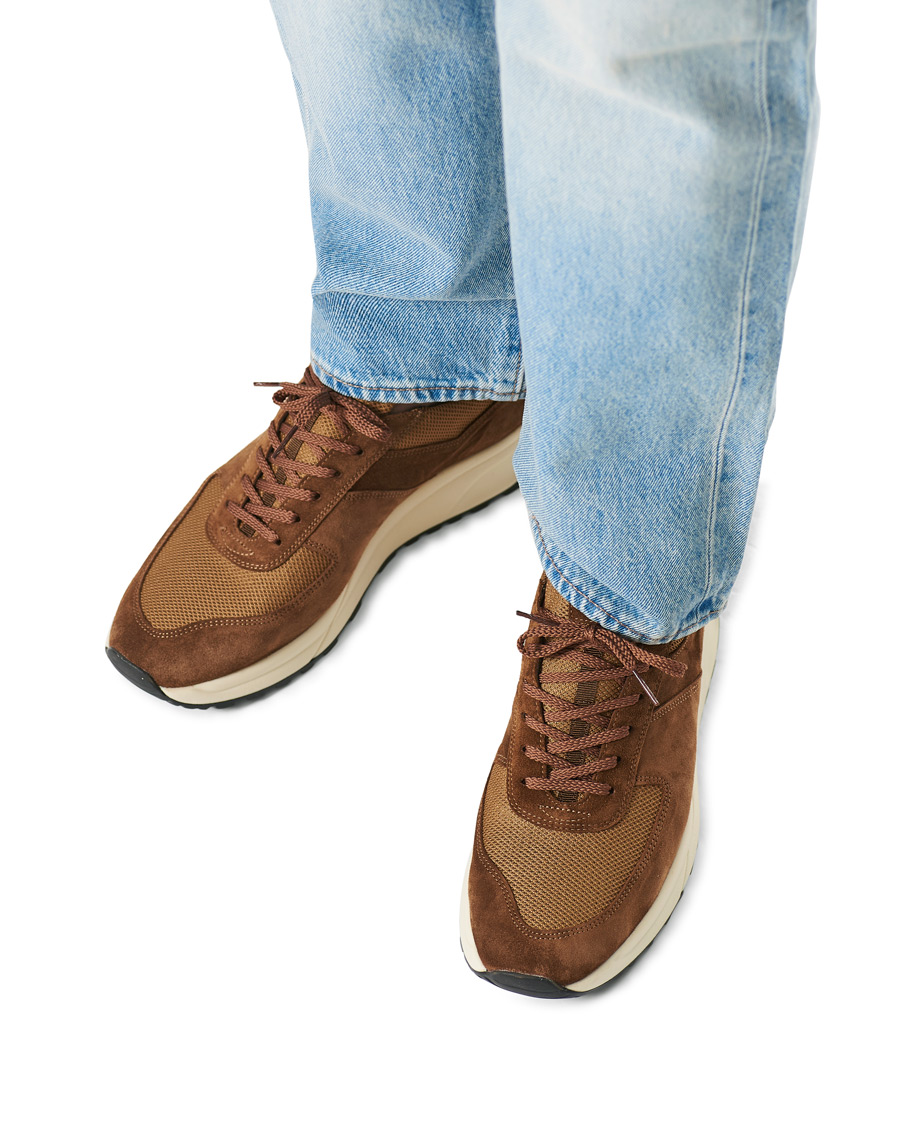 Heren | C.QP Stride Suede/Nylon Runner Snuff | CQP | C.QP Stride Suede/Nylon Runner Snuff