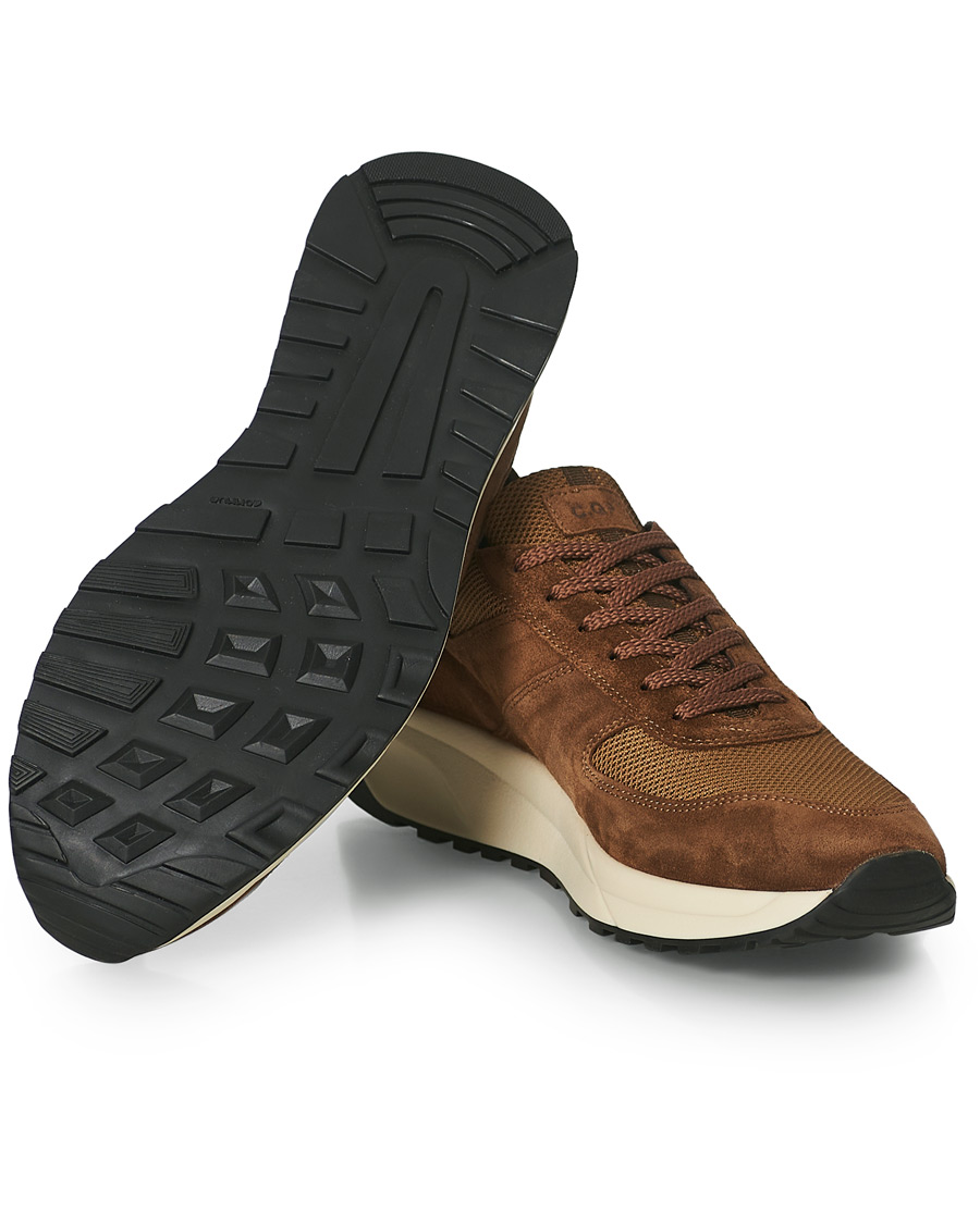Heren | C.QP Stride Suede/Nylon Runner Snuff | CQP | C.QP Stride Suede/Nylon Runner Snuff