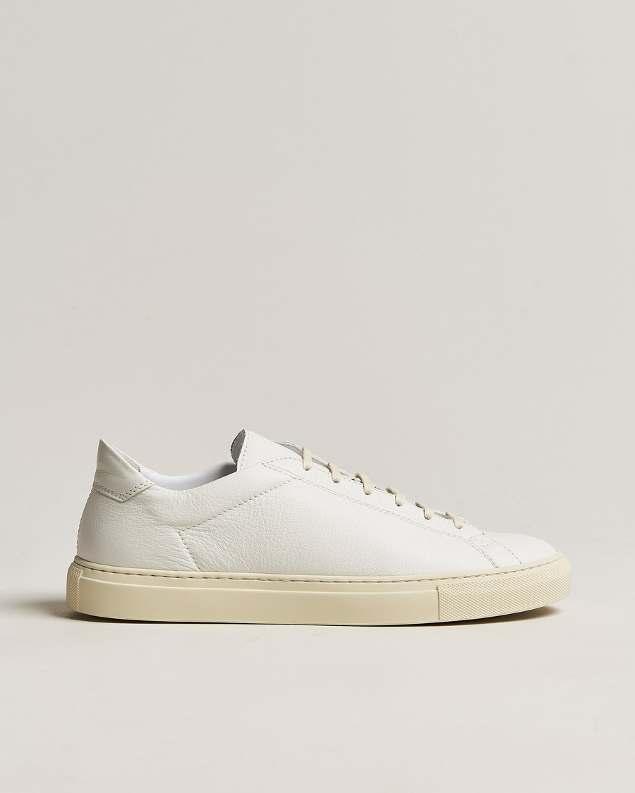 Heren | Sneakers | CQP | Racquet Sr Sneakers Classic White Leather