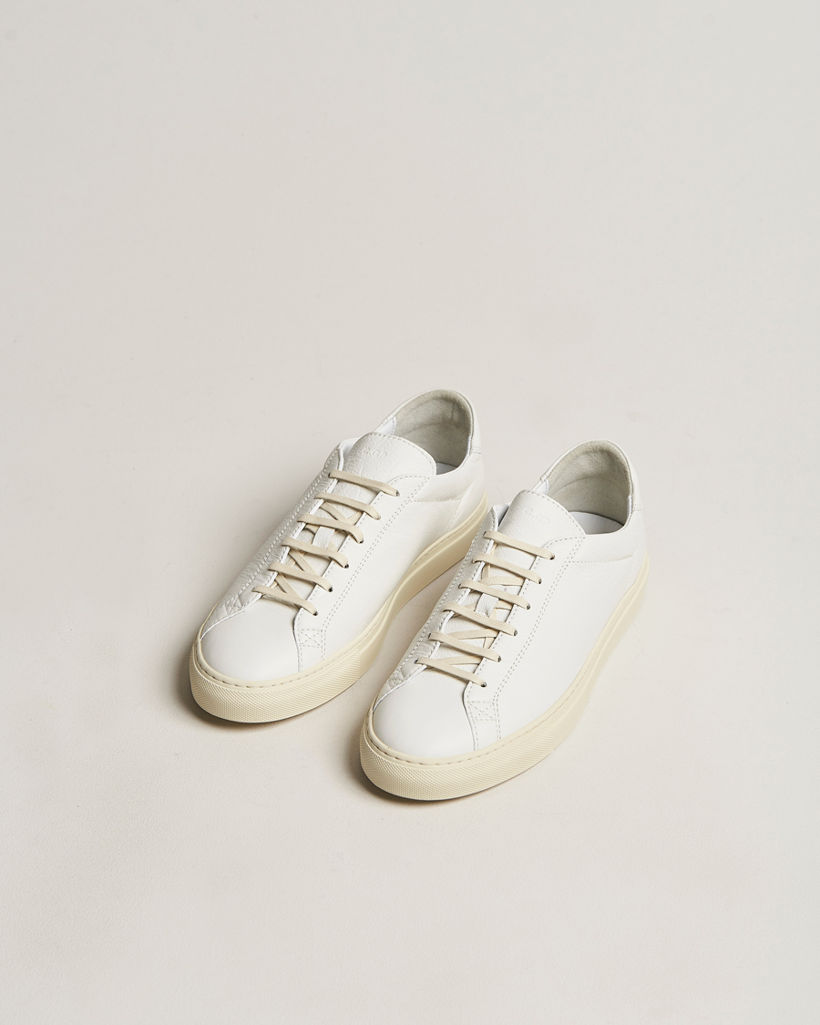 Heren | Schoenen | CQP | Racquet Sr Sneakers Classic White Leather