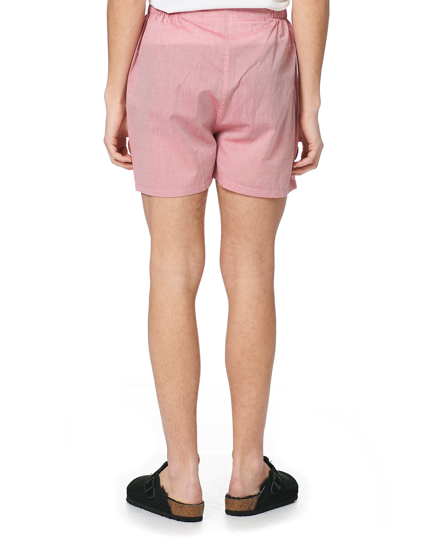 Heren | Pyjama's en gewaden | Derek Rose | Shortie Cotton Pyjama Set Red