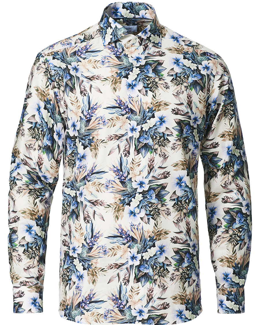 Heren | Overhemden | Eton | Fine Twill Shirt Floral