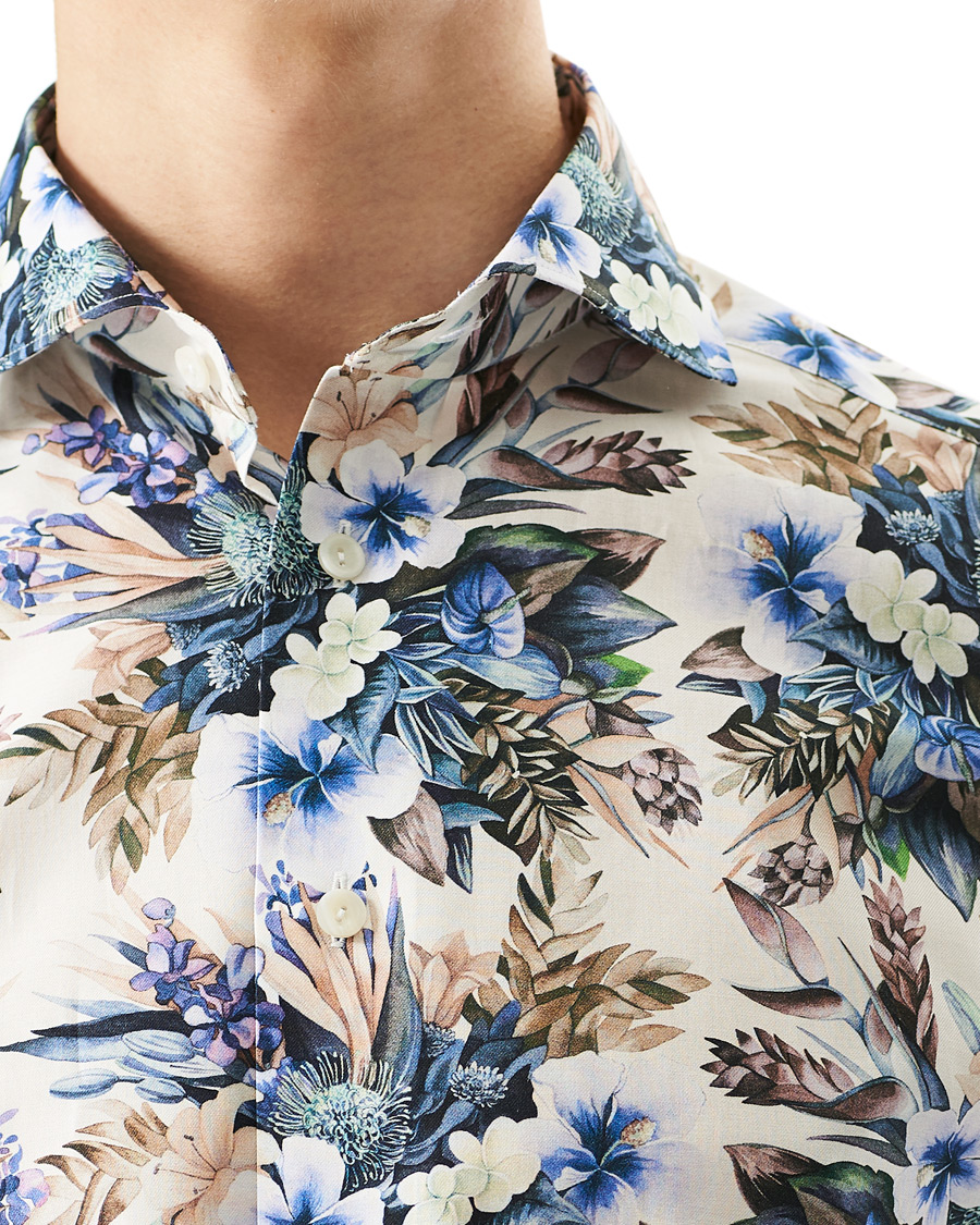 Heren | Overhemden | Eton | Fine Twill Shirt Floral