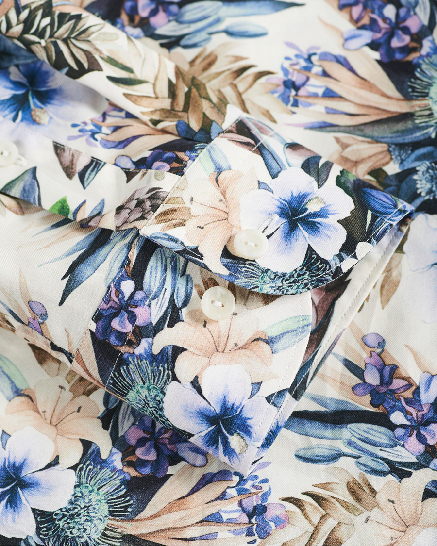 Heren | Overhemden | Eton | Fine Twill Shirt Floral