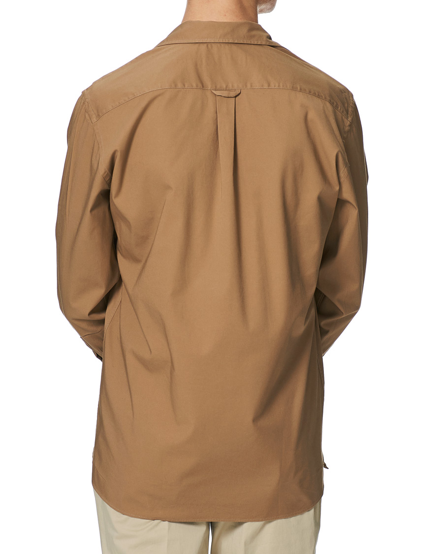Heren | Overhemden | Lardini | Cotton Safari Pocket Overshirt Sand