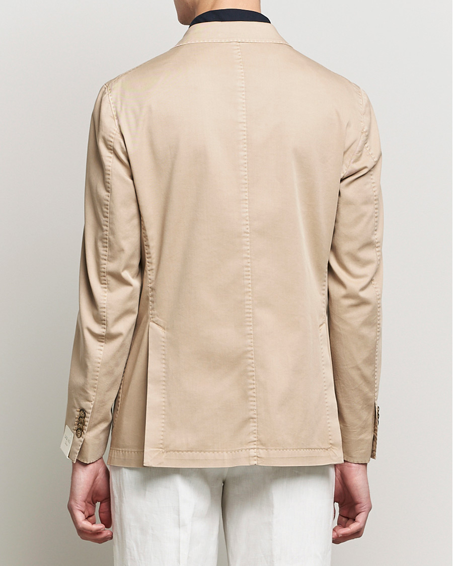 Heren | Blazers | L.B.M. 1911 | Jack Regular Fit Cotton Stretch Blazer Sand