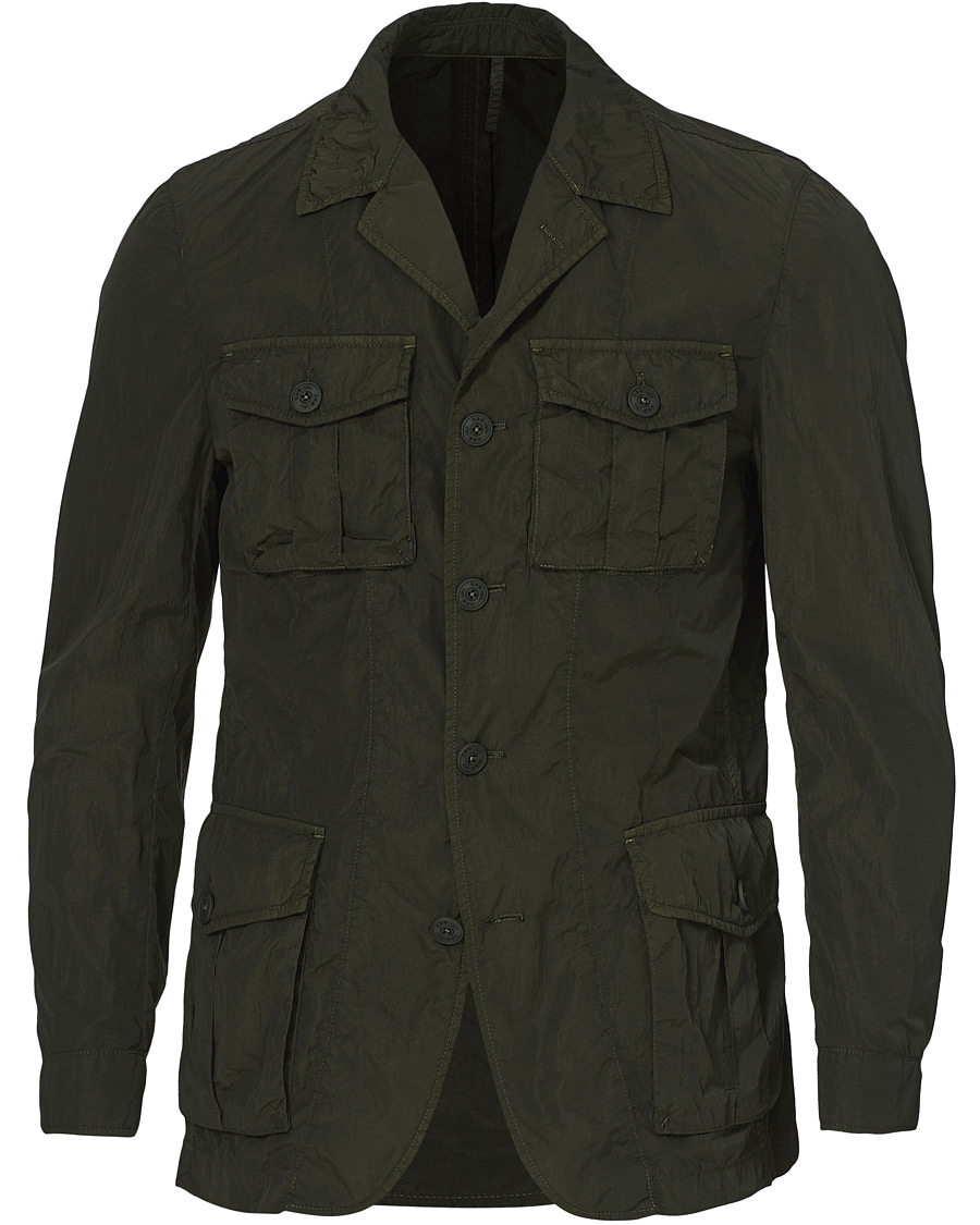 Heren | Jassen | L.B.M. 1911 | Garment Dyed Nylon Field Jacket Olive