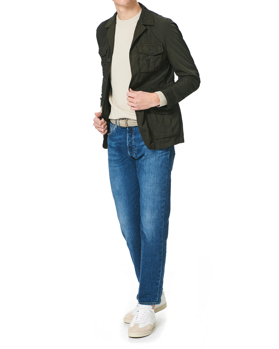 Heren | Jassen | L.B.M. 1911 | Garment Dyed Nylon Field Jacket Olive