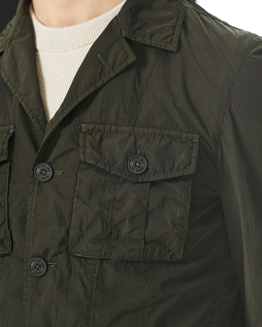 Heren | Jassen | L.B.M. 1911 | Garment Dyed Nylon Field Jacket Olive