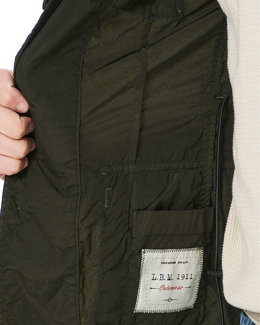 Heren | Jassen | L.B.M. 1911 | Garment Dyed Nylon Field Jacket Olive