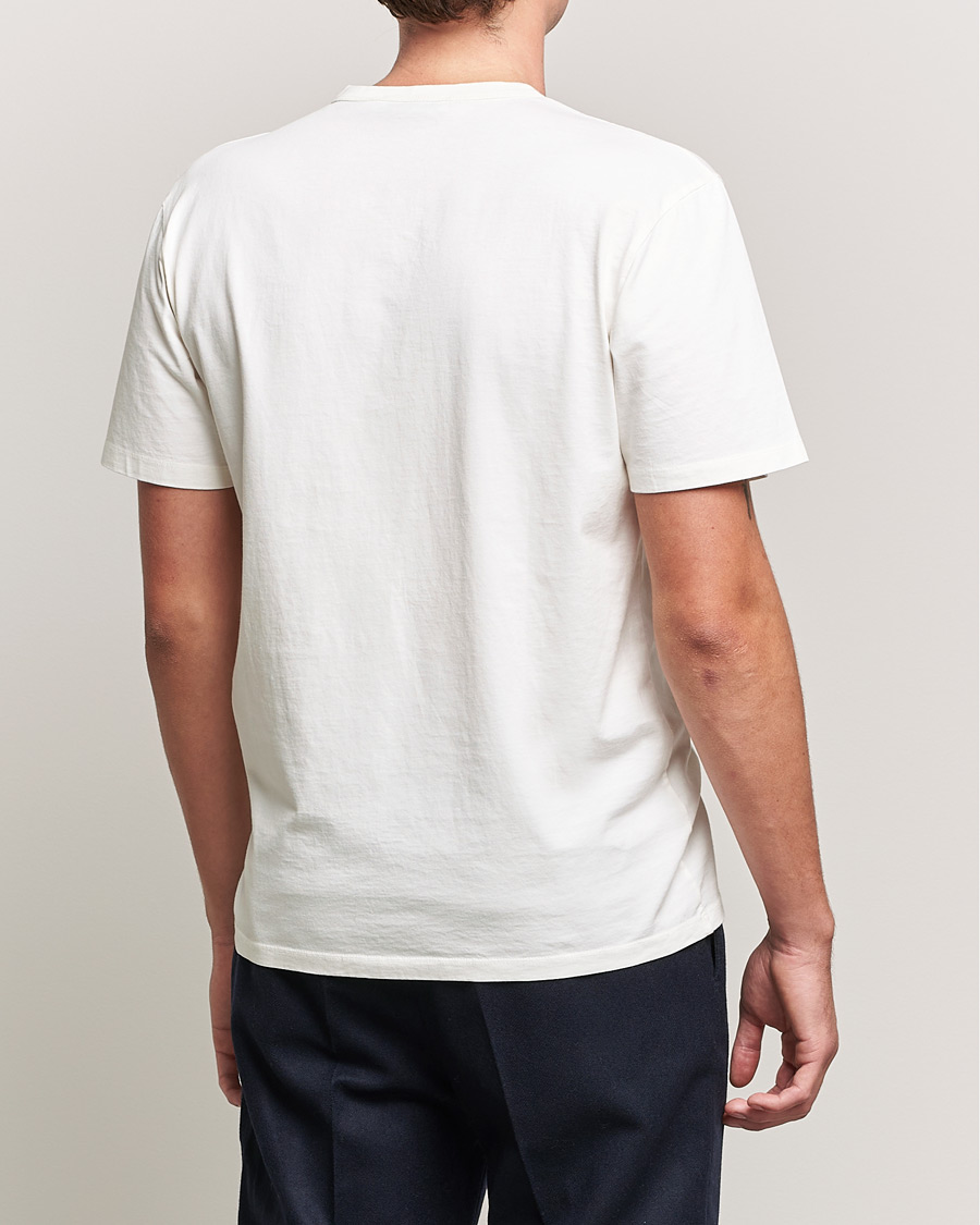 Heren | T-shirts | Maison Kitsuné | Handwriting Tee Latte