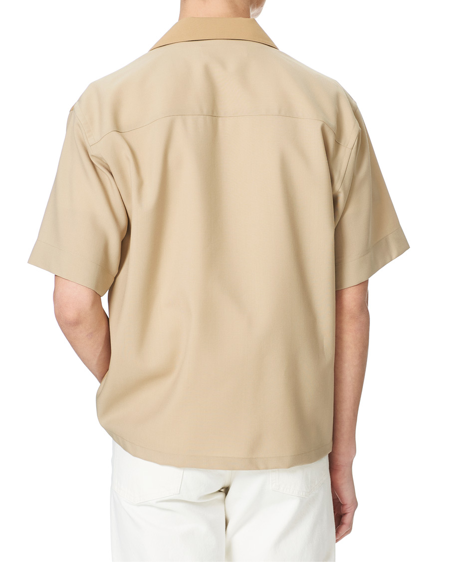 Heren | Overhemden | Marni | Colour Block Bowling Shirt Beige