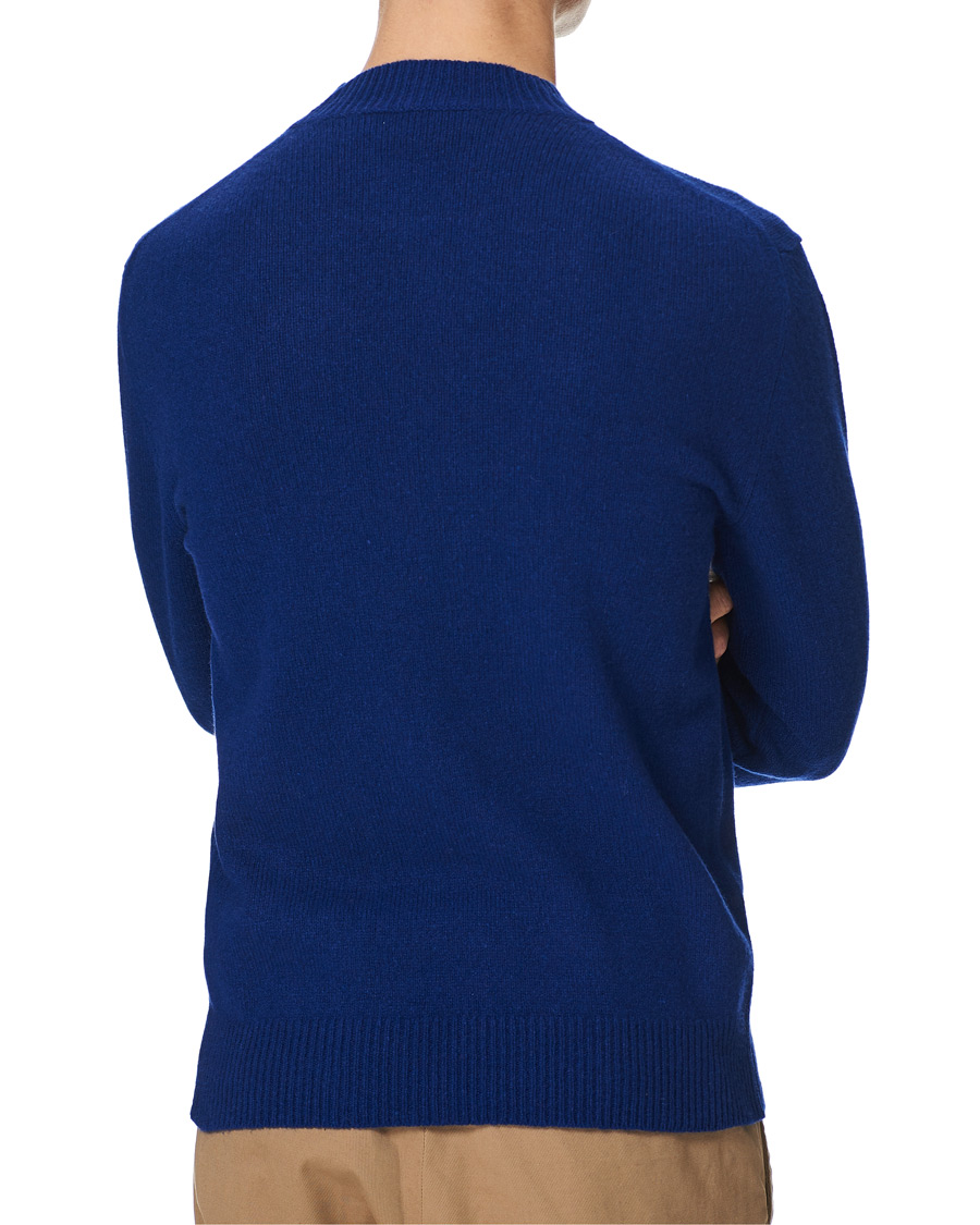 Heren | Truien | Marni | Cashmere Flower Sweater Dark Blue