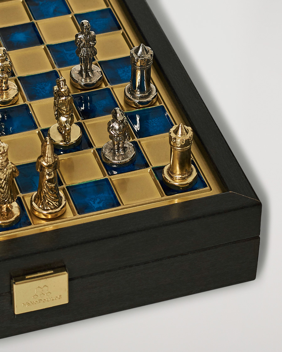 Heren | Spellen | Manopoulos | Byzantine Empire Chess Set Blue