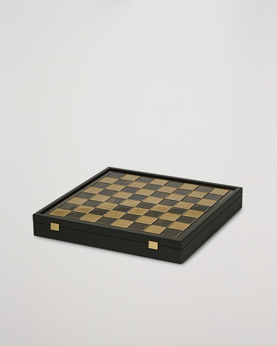 Heren | Lifestyle | Manopoulos | Archers Chess Set Brown