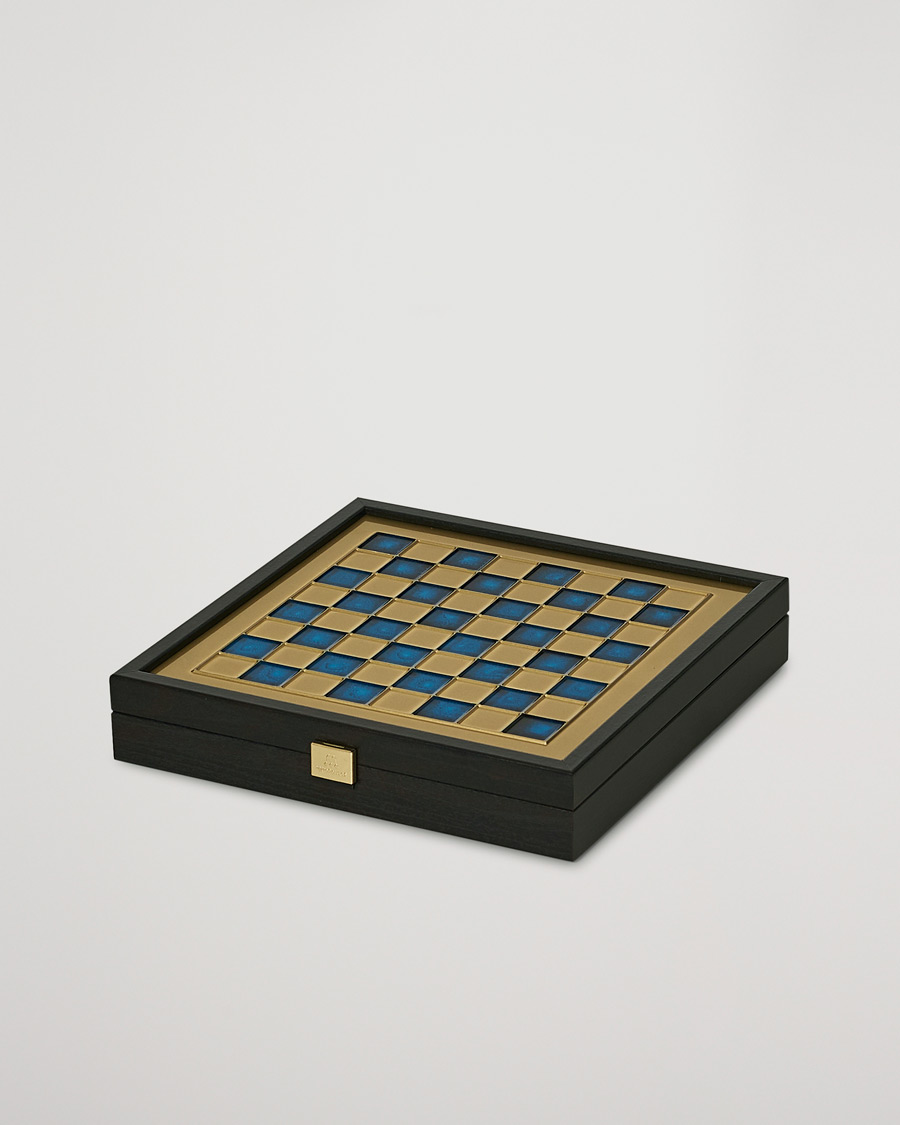 Heren | Spellen | Manopoulos | Greek Roman Period Chess Set Blue