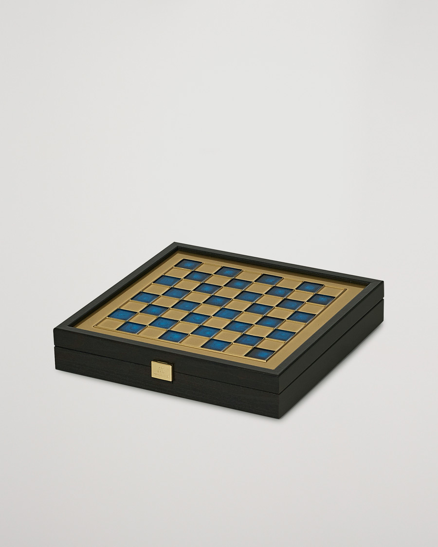 Heren | Voor de thuisliefhebber | Manopoulos | Greek Roman Period Chess Set Blue