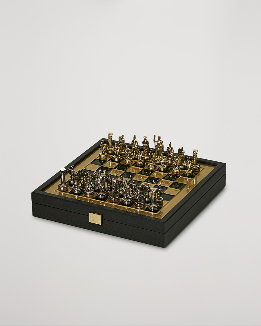 Heren | Spellen | Manopoulos | Greek Roman Period Chess Set Green