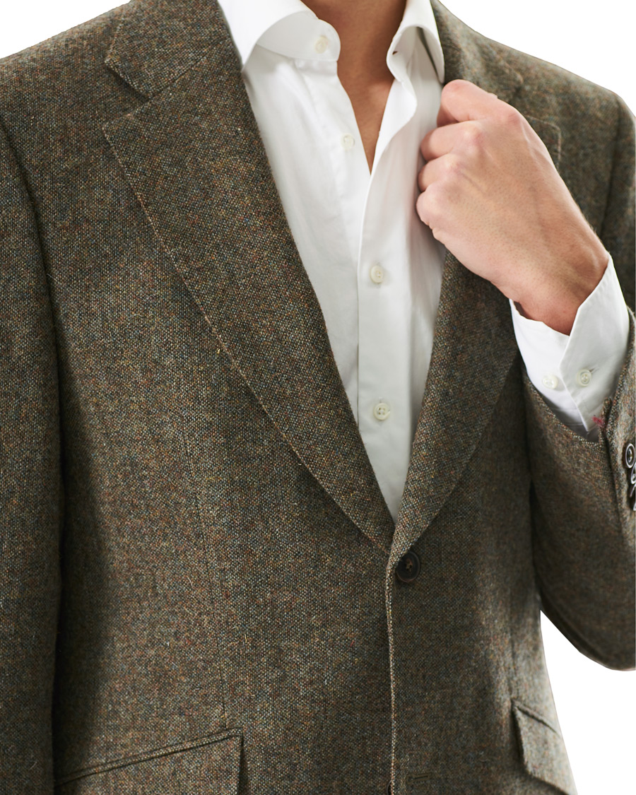 Heren | Blazers | Walker Slater | William Shetland Tweed Jacket Moss Donegal