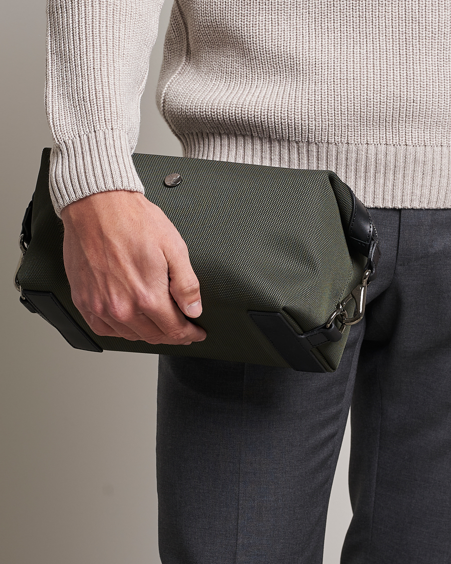 Heren | Mismo M/S Nylon Washbag Skagerrak/Black | Mismo | M/S Nylon Washbag Skagerrak/Black
