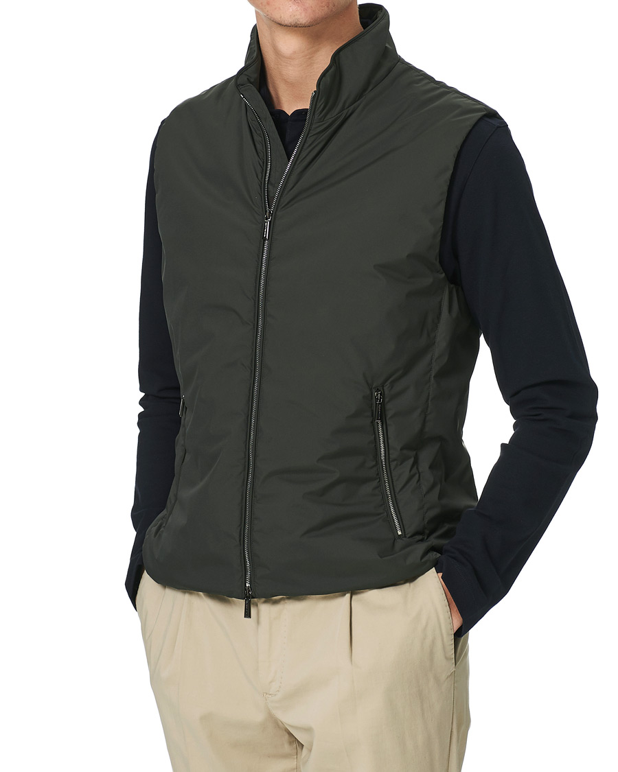Heren | Jassen | MooRER | Senio Padded Vest Forest