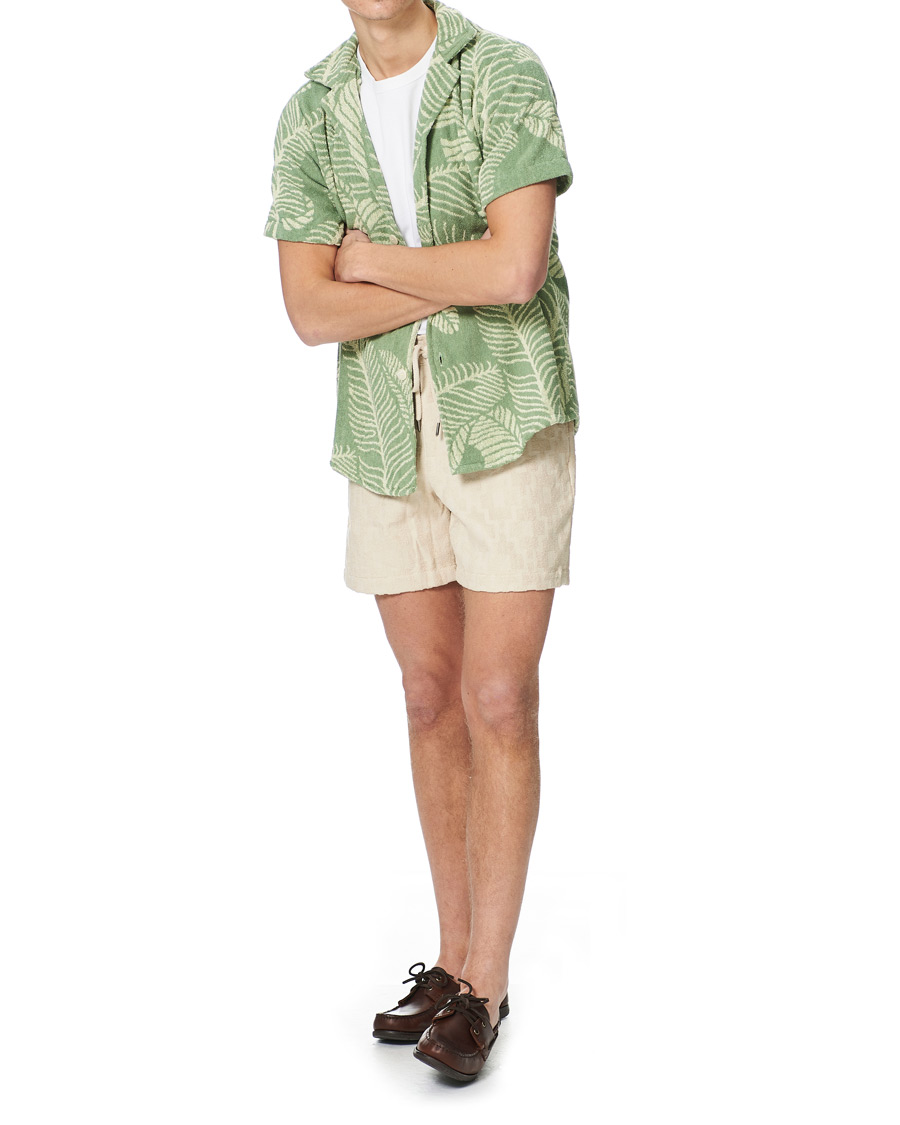 Heren | Korte broek | OAS | Machu Terry Shorts Beige
