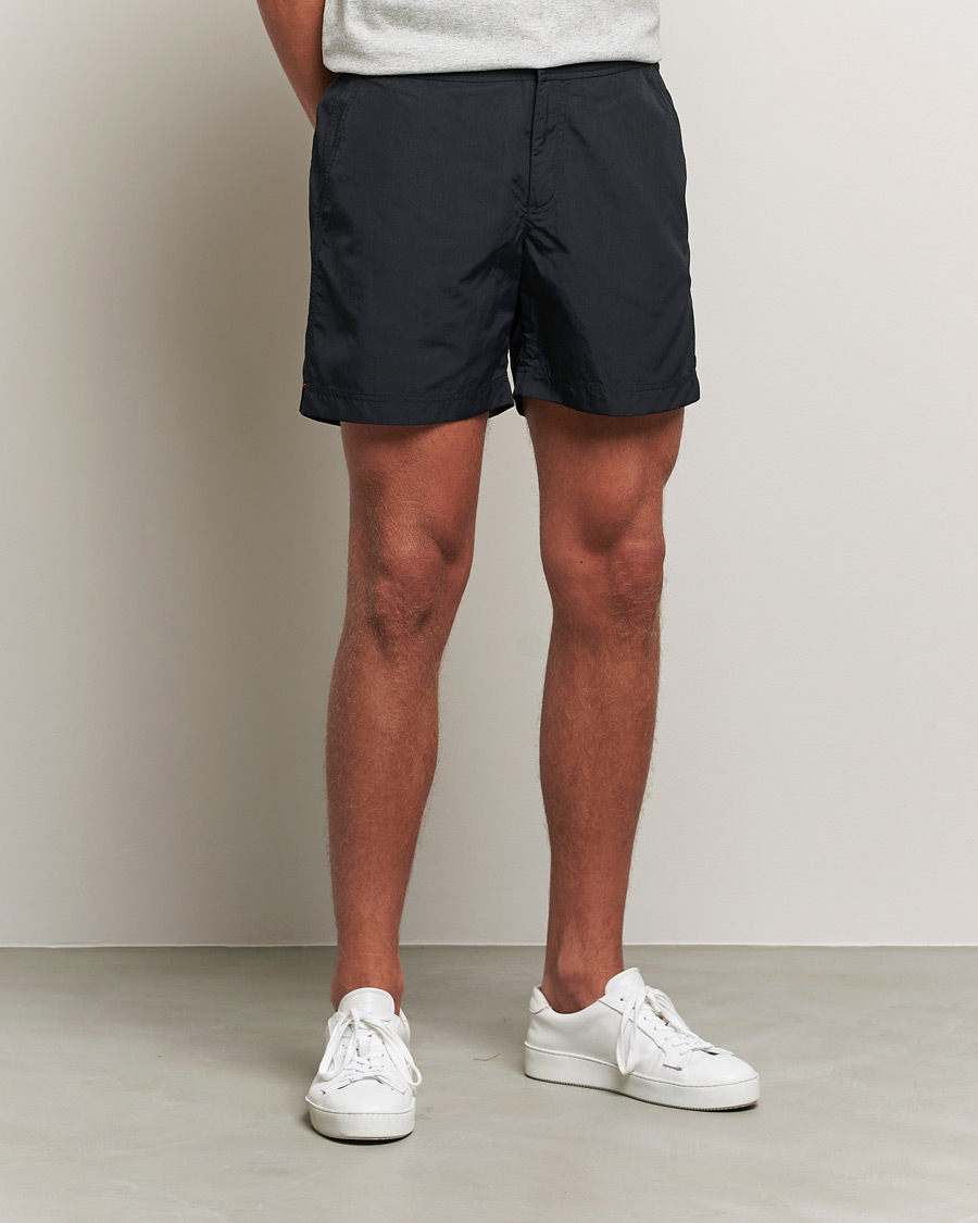 Heren | Exclusieve zwembroek | Orlebar Brown | Bulldog Medium Length Swim Shorts Black