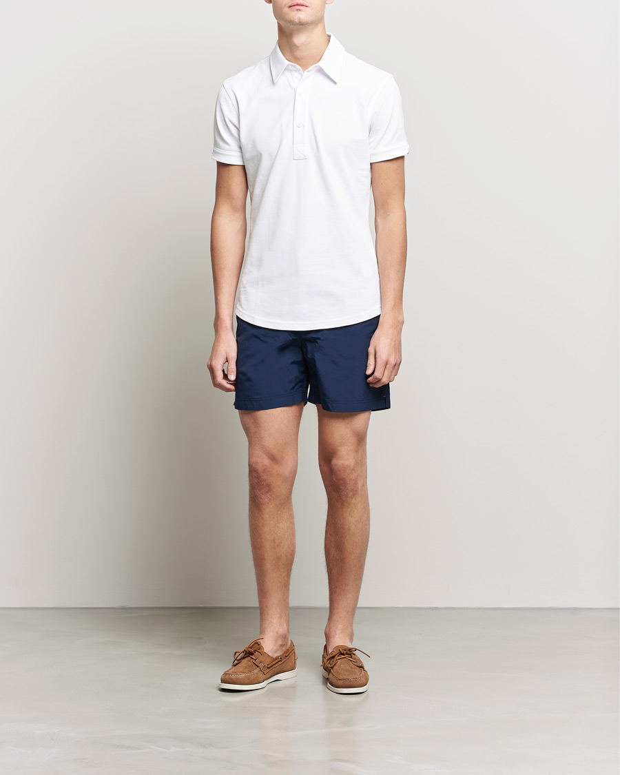 Heren | Zwembroek | Orlebar Brown | Bulldog II Medium Length Swim Shorts Navy