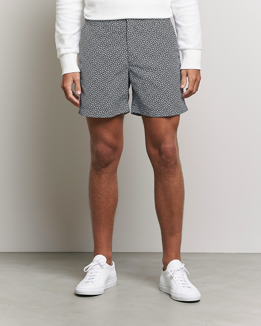 Heren | Exclusieve zwembroek | Orlebar Brown | Bulldog Narin Medium Length Swim Shorts Navy