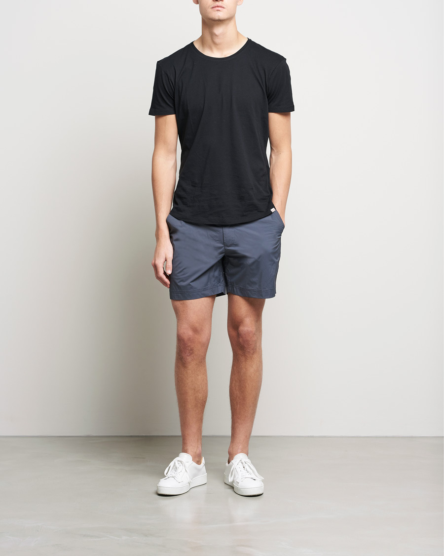 Heren | Orlebar Brown Bulldog Sport Swim Shorts Ebony | Orlebar Brown | Bulldog Sport Swim Shorts Ebony