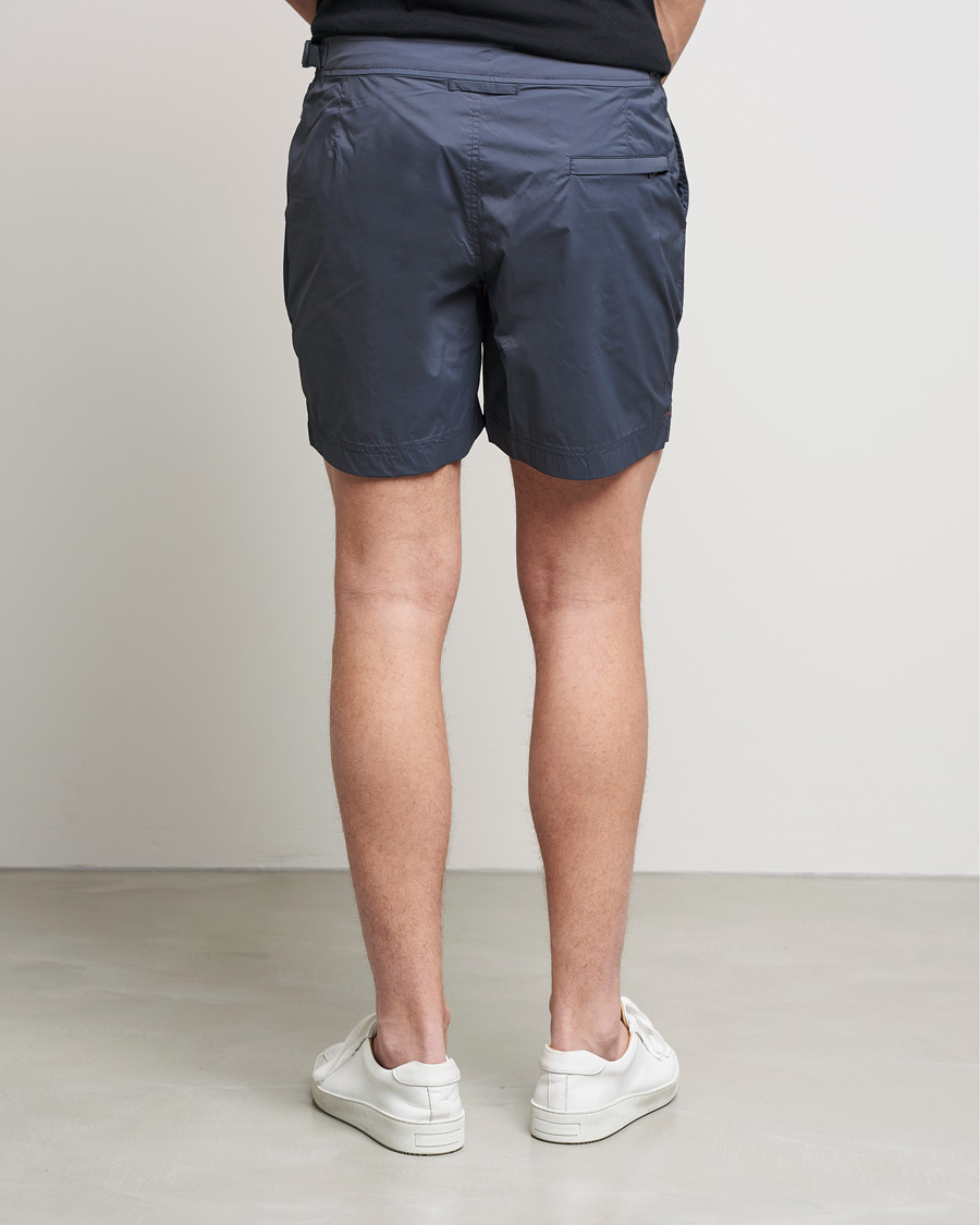 Heren | Orlebar Brown Bulldog Sport Swim Shorts Ebony | Orlebar Brown | Bulldog Sport Swim Shorts Ebony