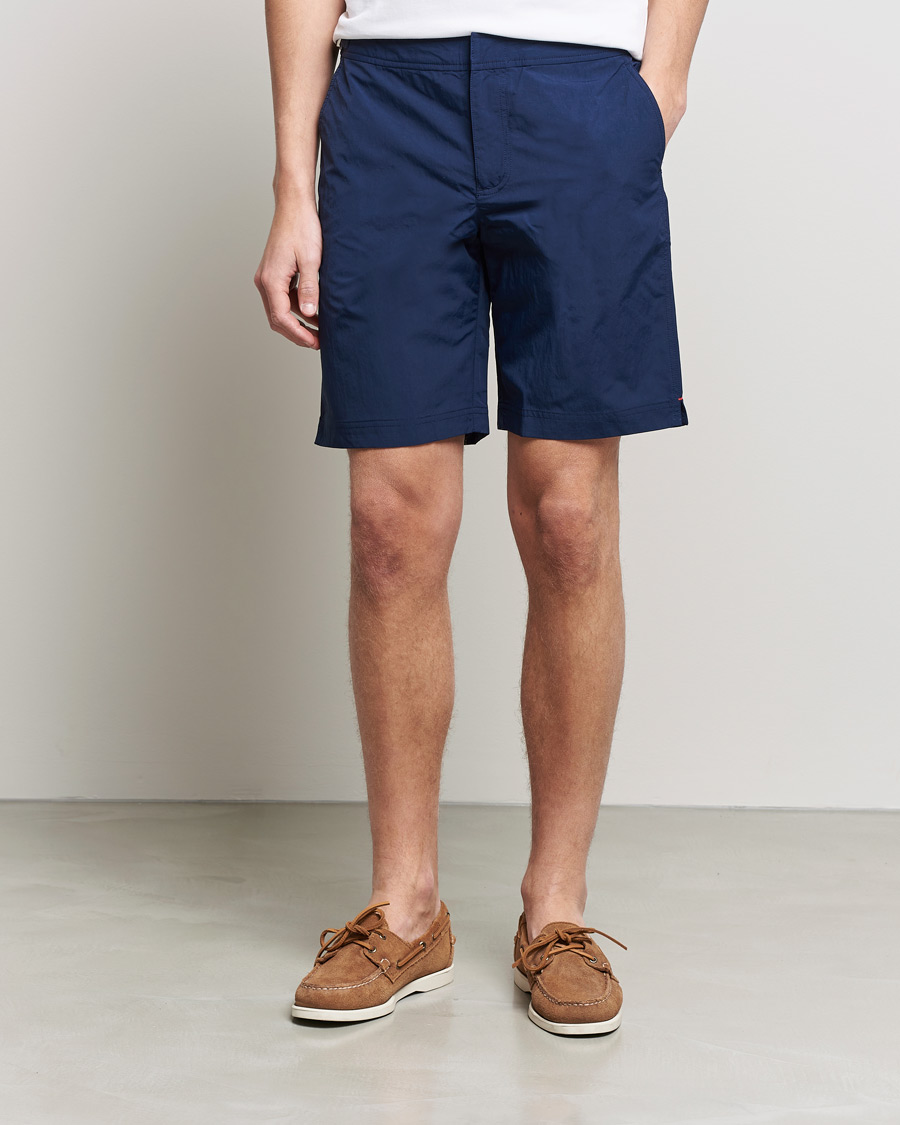 Men | Swimwear | Orlebar Brown | Dane III Long Leg Swim Shorts Navy