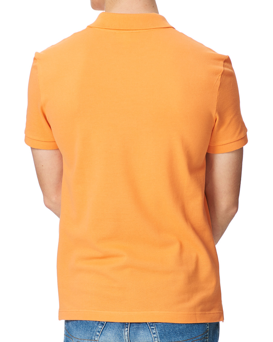 Heren | Polo's | Lacoste | Slim Fit Polo Piké Mandarin Tree Orange