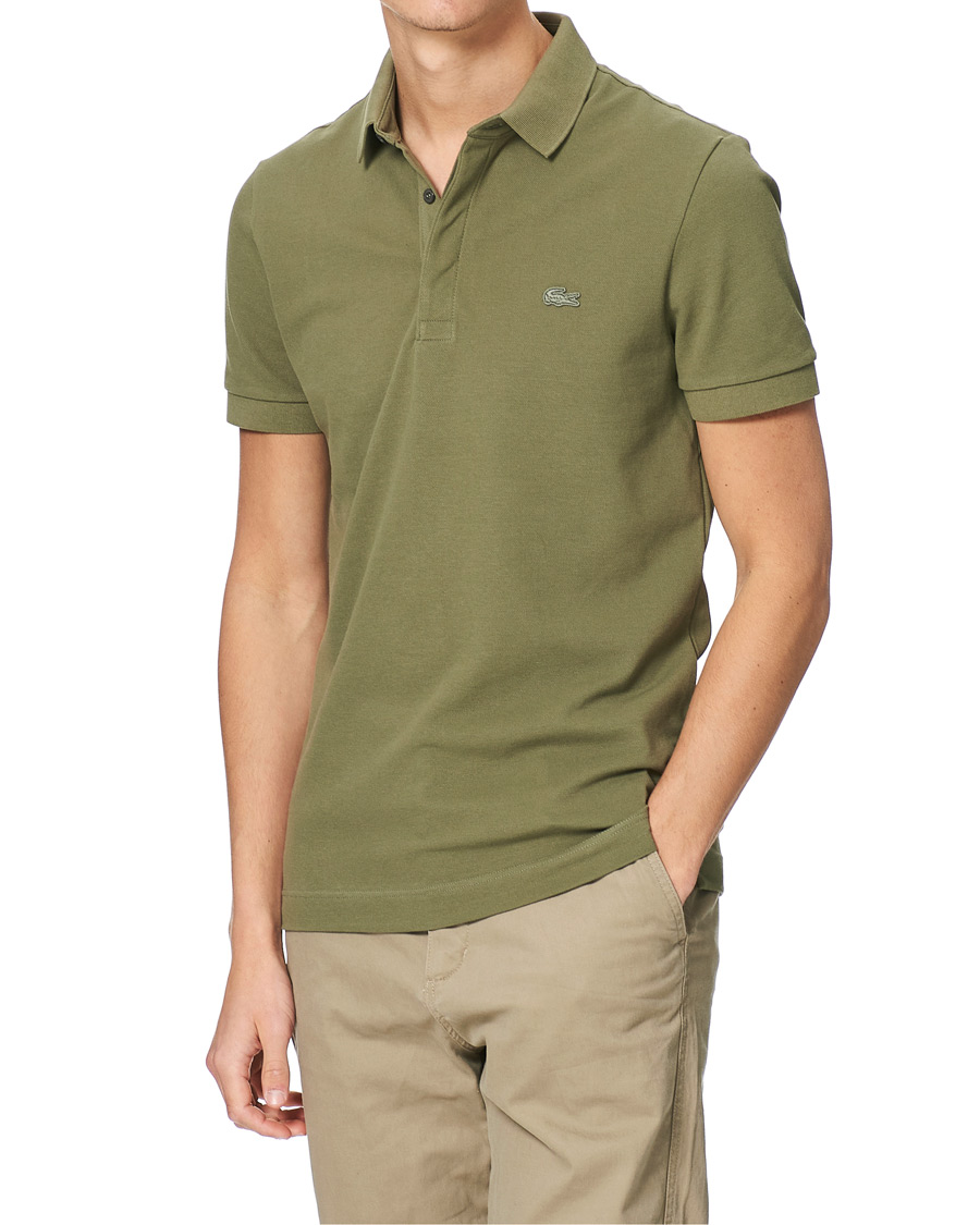 Heren | Polo's | Lacoste | Regular Fit Tonal Crocodile Poloshirt Tank