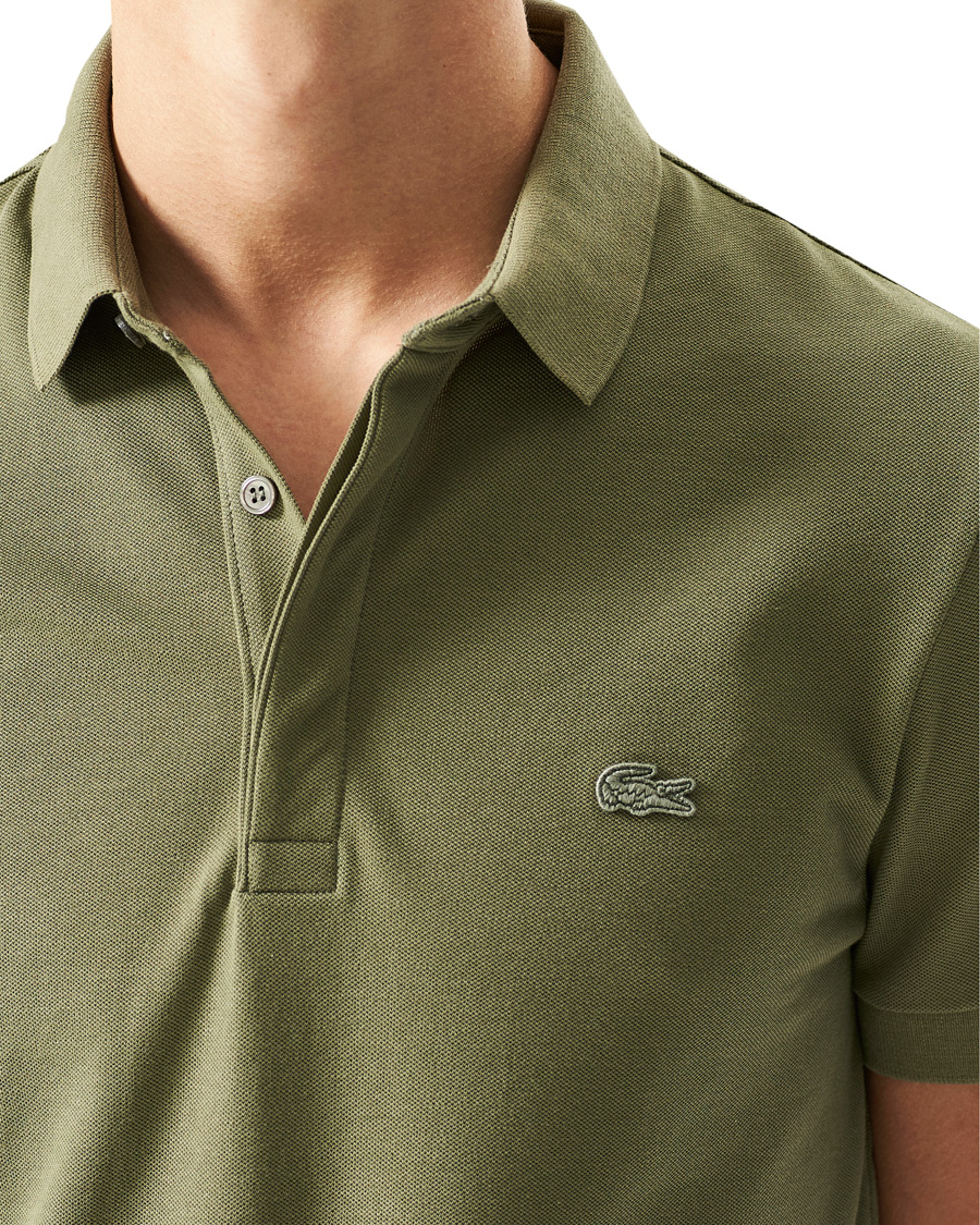 Heren | Polo's | Lacoste | Regular Fit Tonal Crocodile Poloshirt Tank