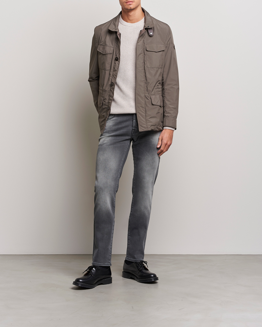 Heren | Jeans | Jacob Cohën | Nick 622 Slim Fit Stretch Jeans Black Medium Wash