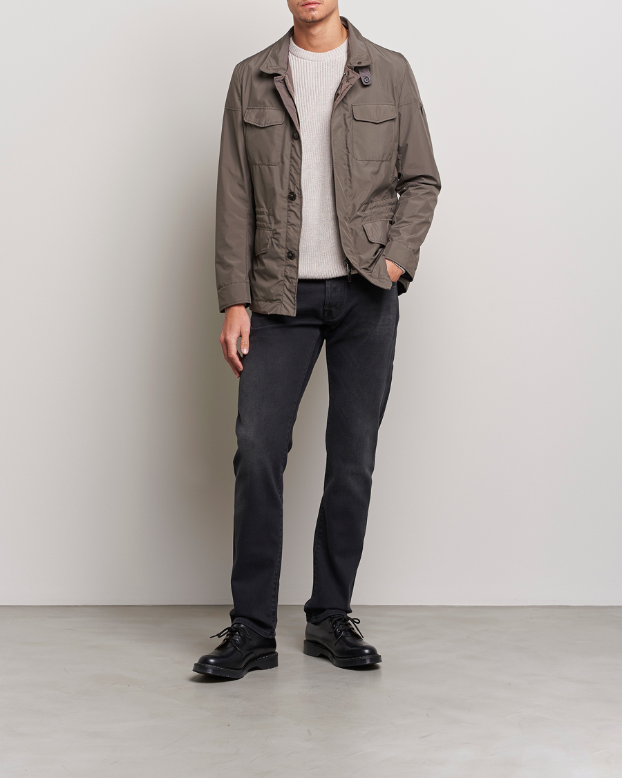 Heren | Jeans | Jacob Cohën | Nick 622 Slim Fit Stretch Jeans Black Dark Stone