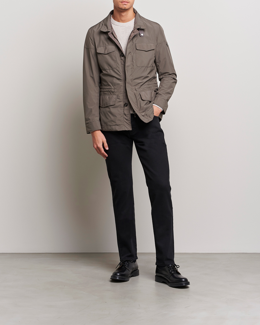 Heren | Jeans | Jacob Cohën | Nick 622 Slim Fit Stretch Jeans Black Dark Wash