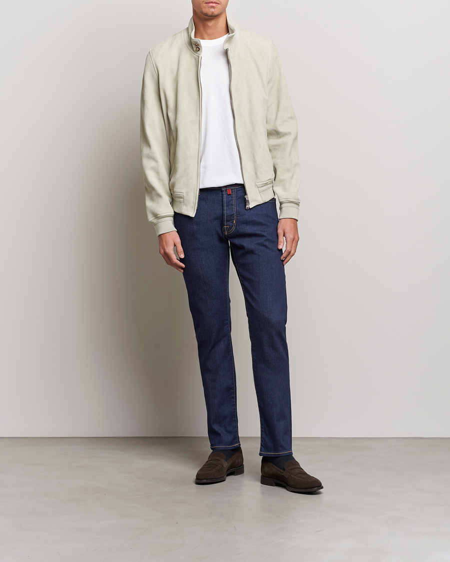 Heren | Jeans | Jacob Cohën | Bard 688 Slim Fit Stretch Jeans Rinse