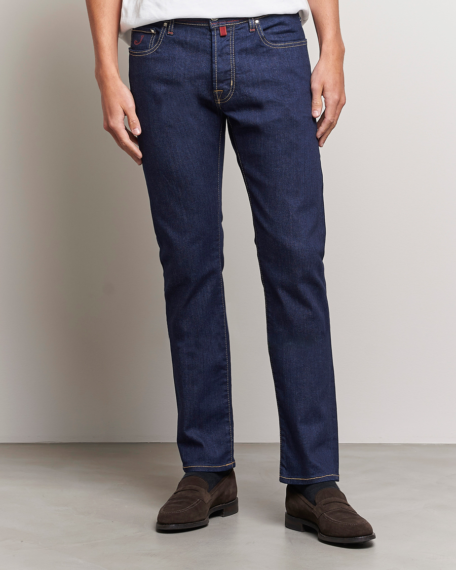 Heren | Slim fit | Jacob Cohën | Bard 688 Slim Fit Stretch Jeans Rinse