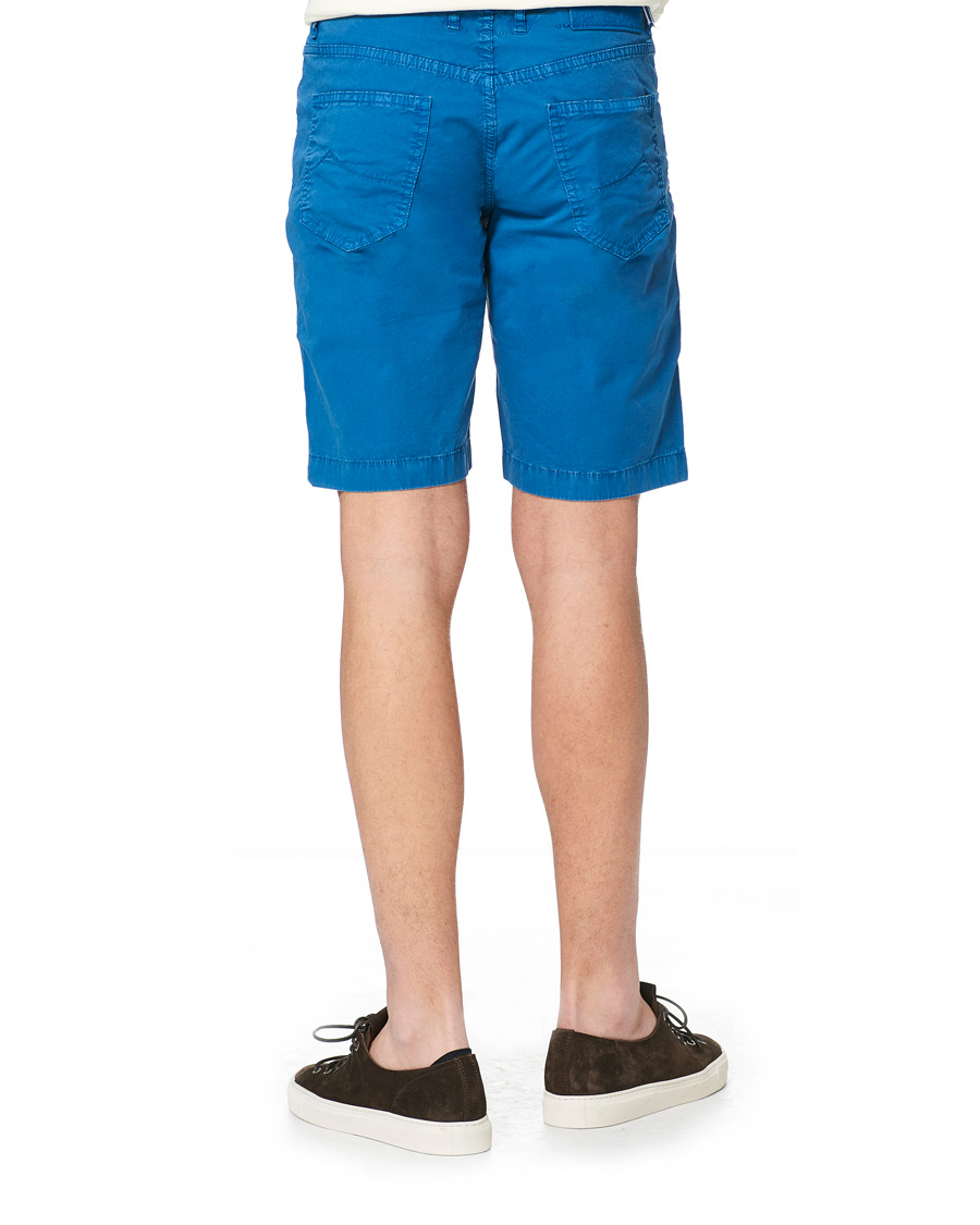 Heren | Korte broek | Jacob Cohën | Nicolas Cotton Shorts Blue