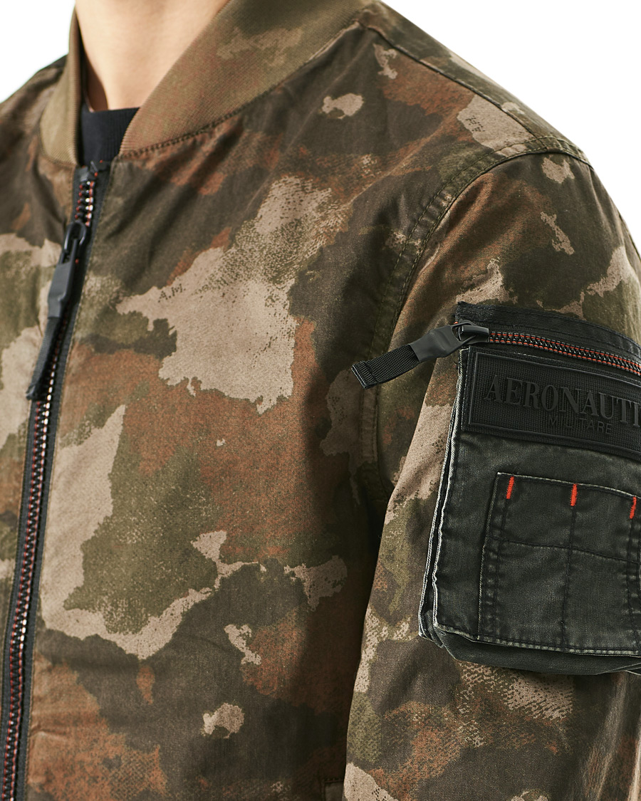 Heren | Jassen | Aeronautica Militare | 7PIL Pilot Bomber Jacket Camouflage