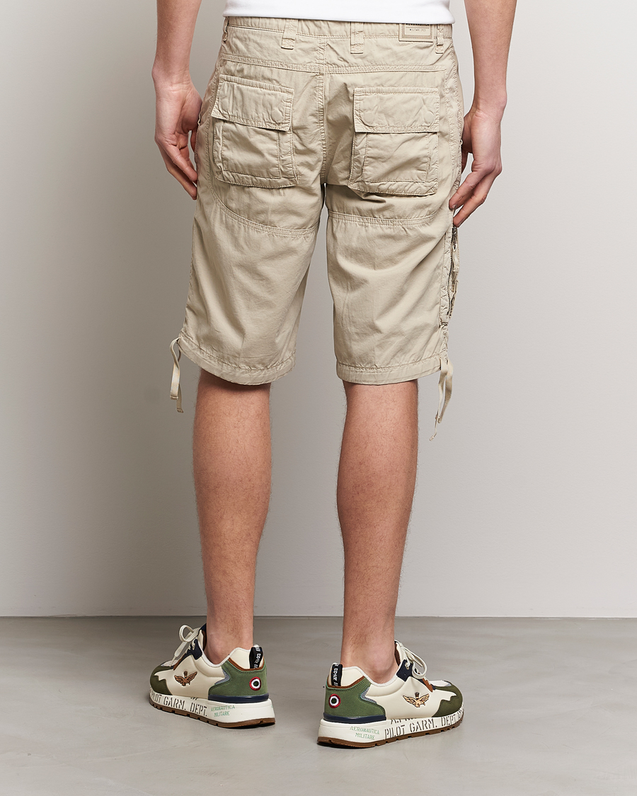 Heren | Korte broek | Aeronautica Militare | 7AMH Heritage Bermuda Shorts Sand