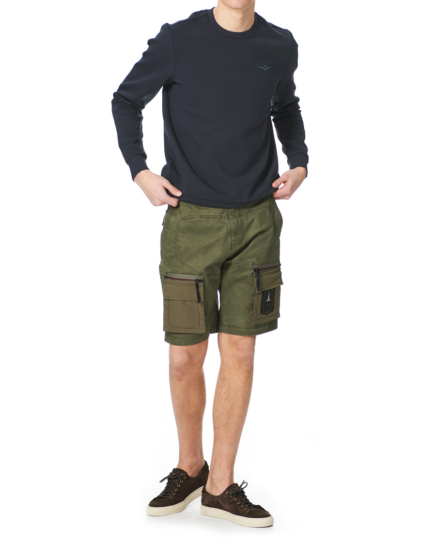 Heren | Korte broek | Aeronautica Militare | 7PIL Bermuda Shorts Verde Military