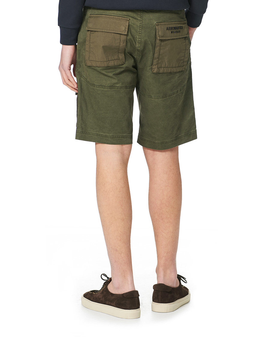 Heren | Korte broek | Aeronautica Militare | 7PIL Bermuda Shorts Verde Military