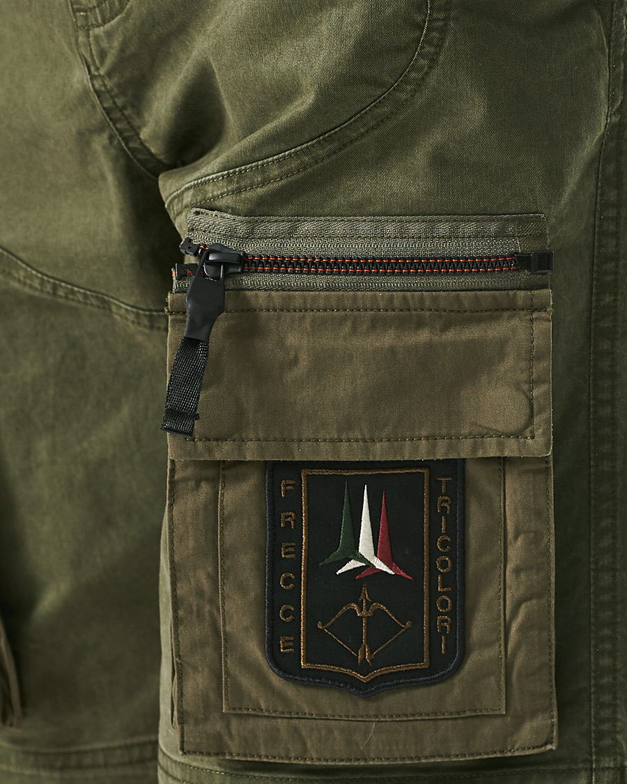 Heren | Korte broek | Aeronautica Militare | 7PIL Bermuda Shorts Verde Military