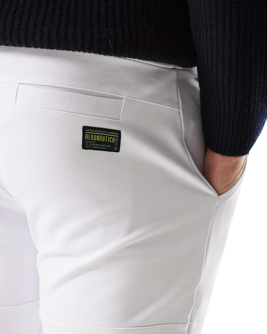 Heren | Broeken | Aeronautica Militare | PF835 Sweatpants Off White