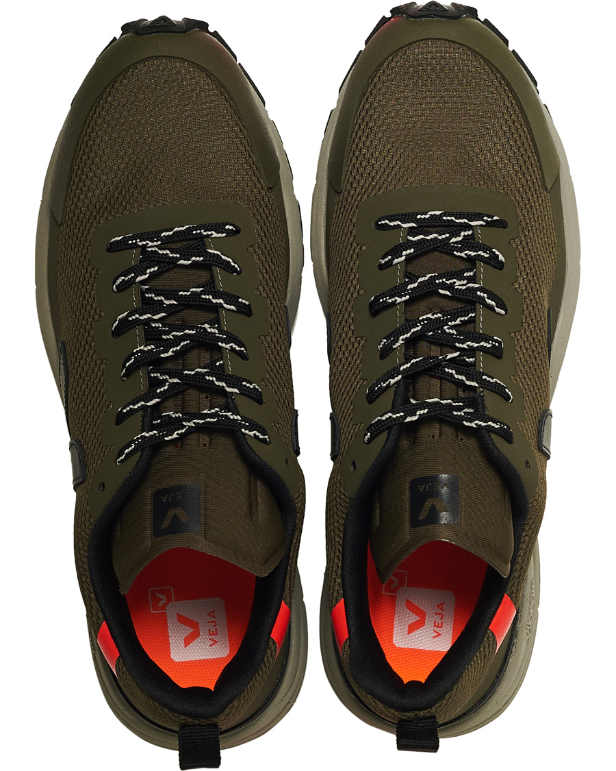 Heren | Veja Dekkan Vibram Running Sneaker Khaki/Black | Veja | Dekkan Vibram Running Sneaker Khaki/Black